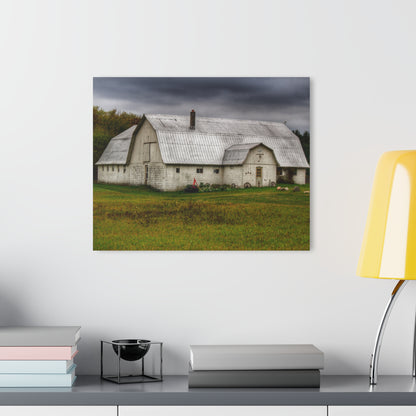 U R There Photography Milliman Road White Rustic Farmhouse Acrylic Wall Print