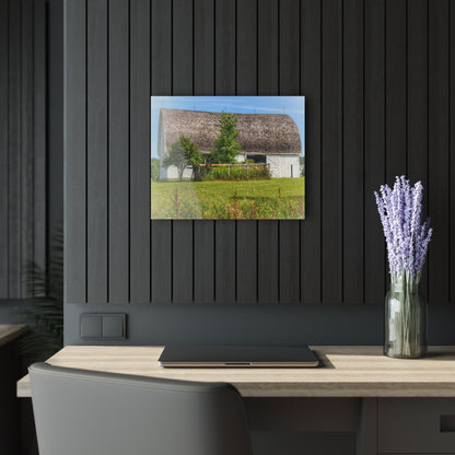 U R There Photography Country White Rustic Farmhouse Acrylic Wall Print