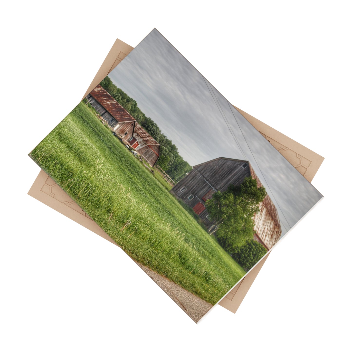 U R There Photography Barkley Road Trio Rustic Farmhouse Decorative Ceramic Tile