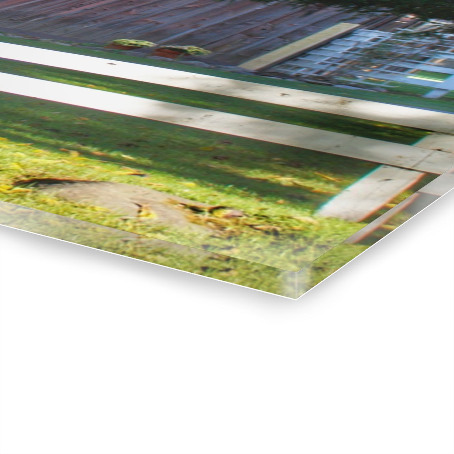 U R There Photography Hunters Creek Quilted II Rustic Farmhouse Acrylic Wall Print