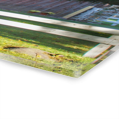 U R There Photography Hunters Creek Quilted II Rustic Farmhouse Acrylic Wall Print