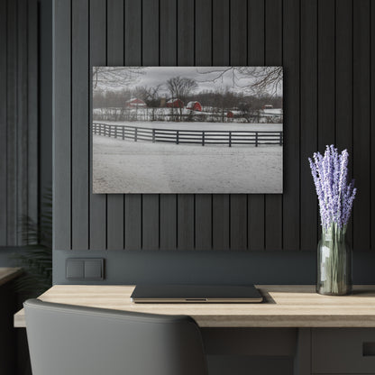 U R There Photography Barns of Barber Road II Rustic Farmhouse Acrylic Wall Print