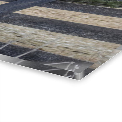 U R There Photography Hosner Road Chestnut Rustic Farmhouse Acrylic Wall Print