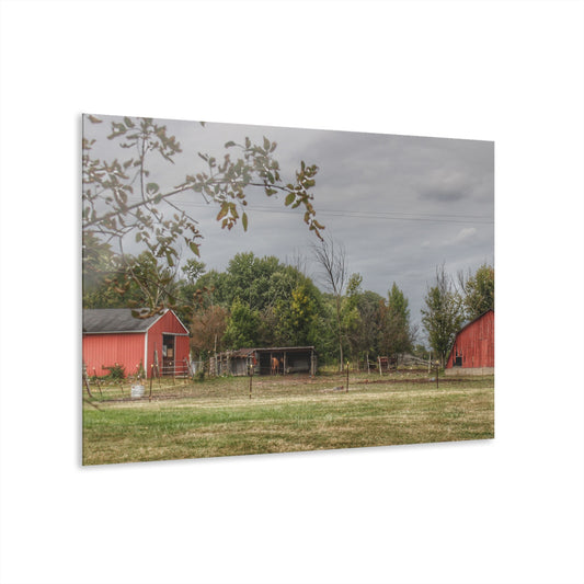 U R There Photography Petz Road Farm Rustic Farmhouse Acrylic Wall Print