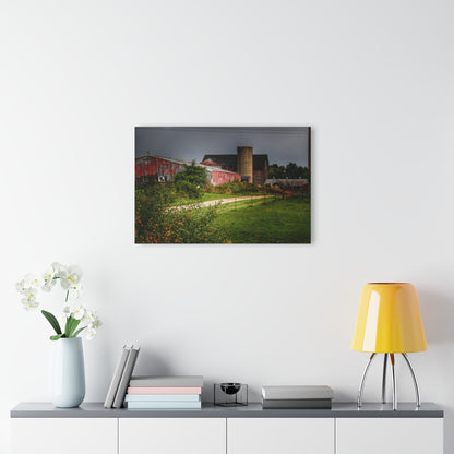 U R There Photography Path of Barns Rustic Farmhouse Acrylic Wall Print