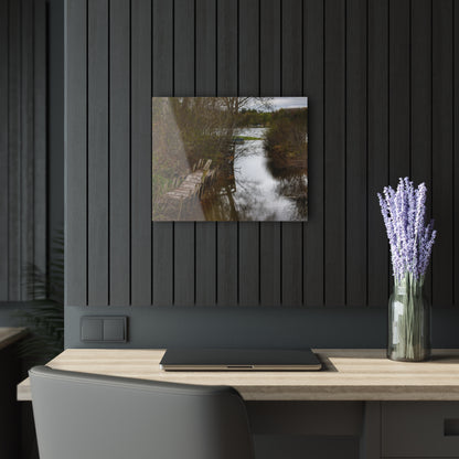 U R There Photography Private Pathways Rustic Farmhouse Acrylic Wall Print
