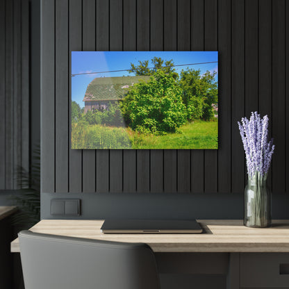 U R There Photography Hidden Grey of Hunters Creek Rustic Farmhouse Acrylic Wall Print