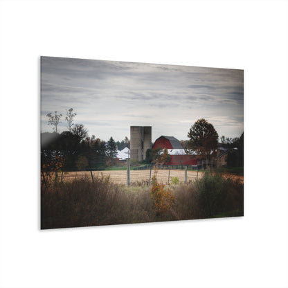 U R There Photography Haines Road Farm Rustic Farmhouse Acrylic Wall Print
