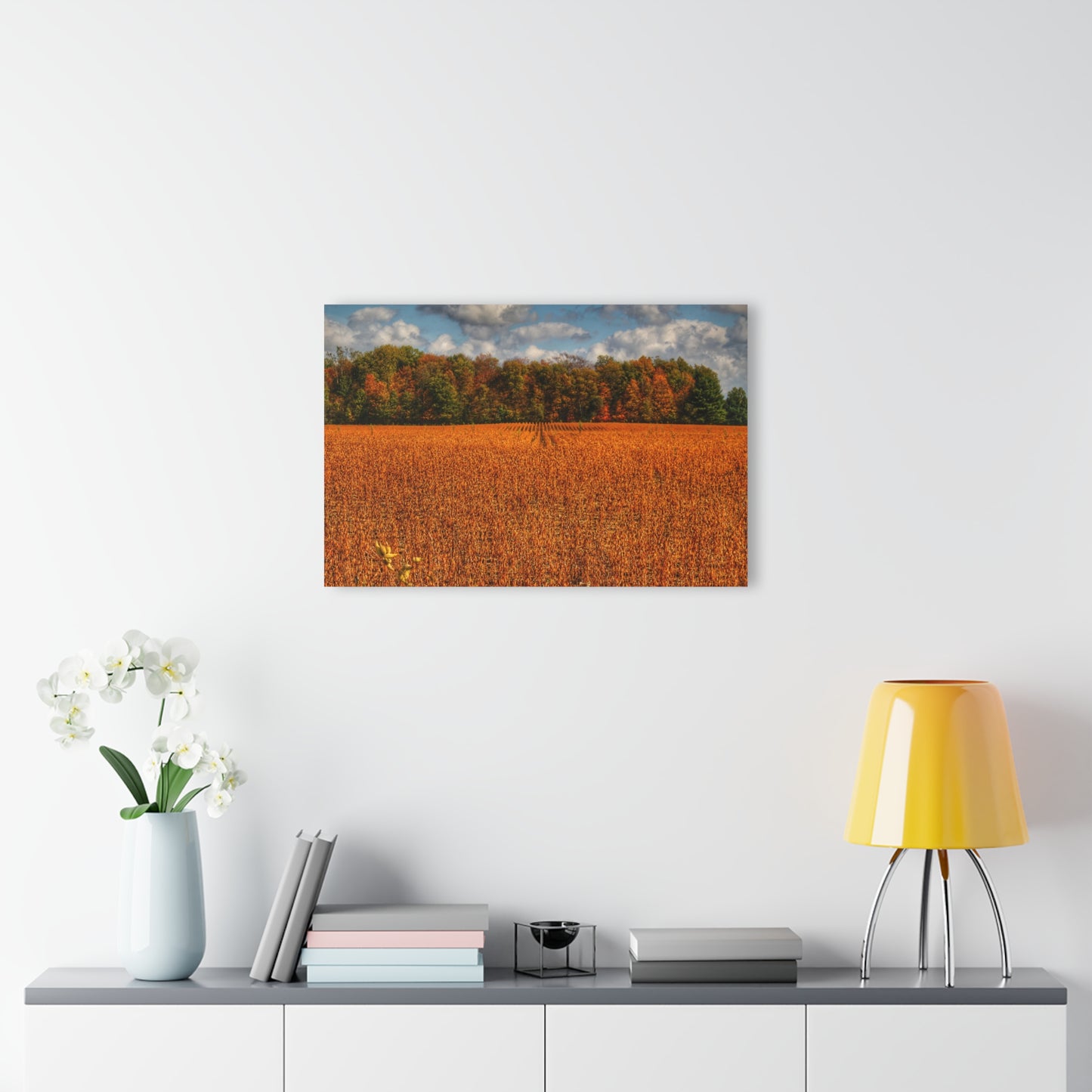 U R There Photography Fall on Murphy Lake I Rustic Farmhouse Acrylic Wall Print