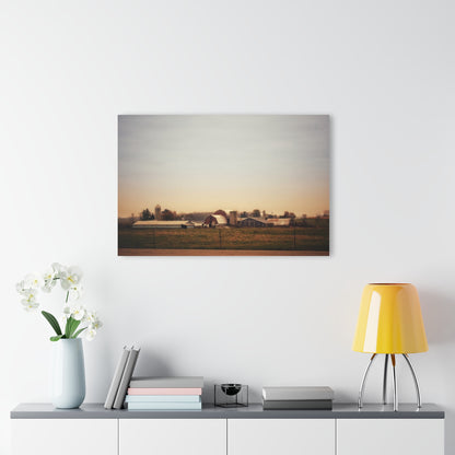 U R There Photography Marlette Road Farm II Rustic Farmhouse Acrylic Wall Print