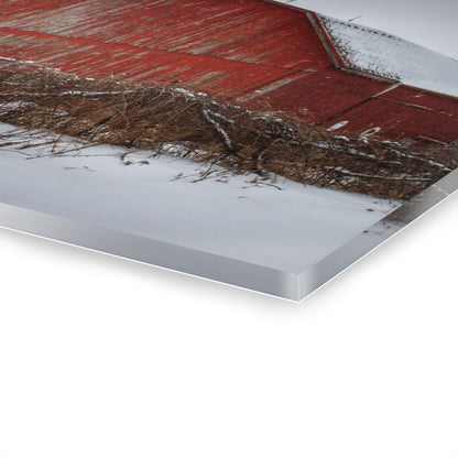 U R There Photography Hadley Road Barn at the Bend Rustic Farmhouse Acrylic Wall Print