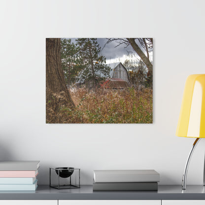 U R There Photography Booth Road Hidden Greys Rustic Farmhouse Acrylic Wall Print