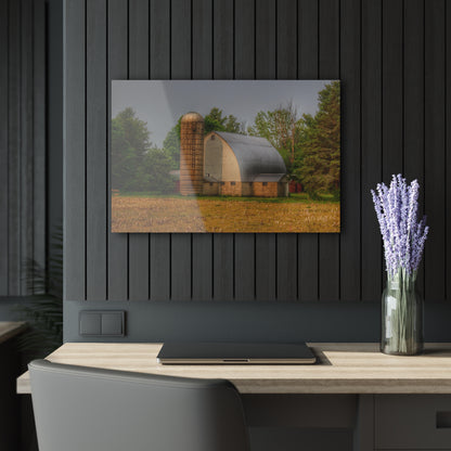 U R There Photography Carpenter Road White II Rustic Farmhouse Acrylic Wall Print