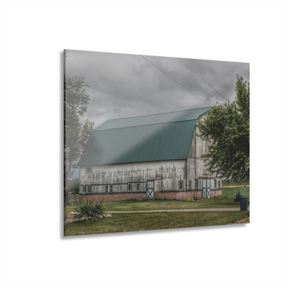 U R There Photography Bristol Road White II Rustic Farmhouse Acrylic Wall Print