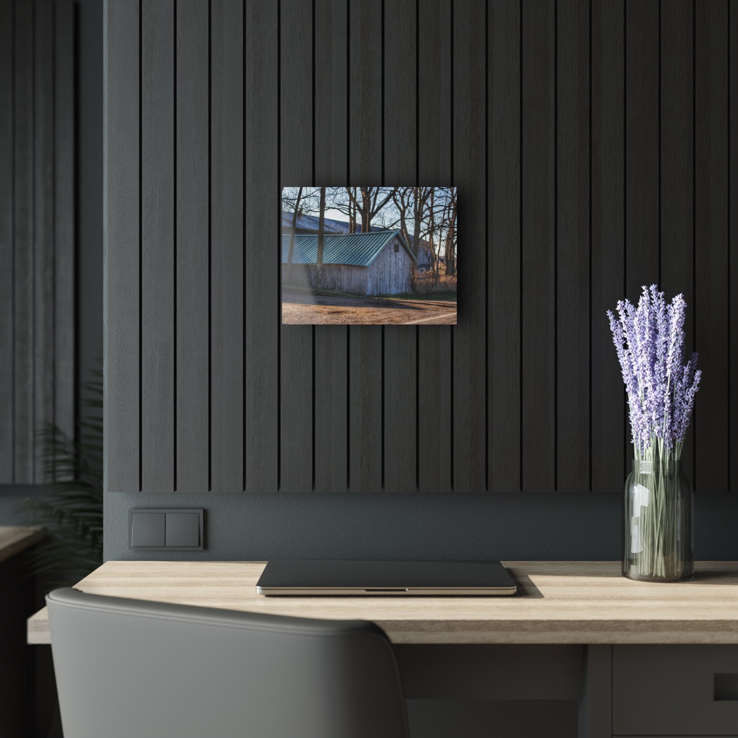 U R There Photography Baldwin Roadside Shack Rustic Farmhouse Acrylic Wall Print