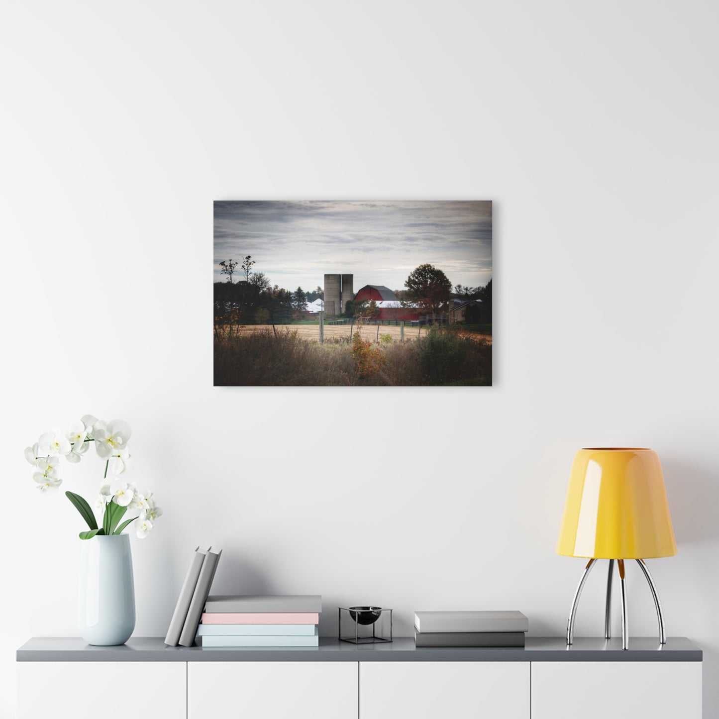 U R There Photography Haines Road Farm Rustic Farmhouse Acrylic Wall Print