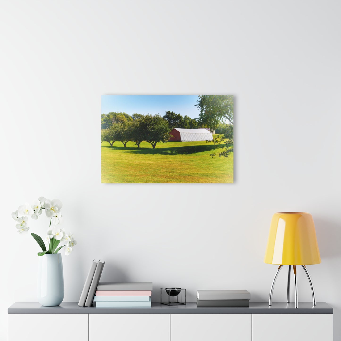 U R There Photography Lake Pleasant Road Hidden Quonset Rustic Farmhouse Acrylic Wall Print