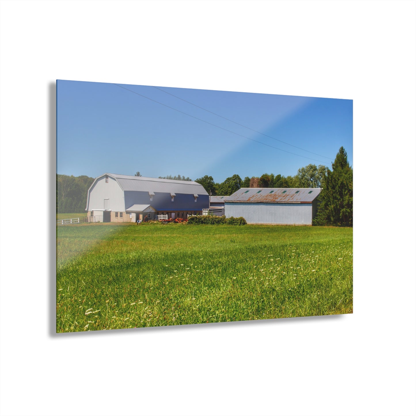 Barn Boutique Modern Farmhouse Acrylic Wall Print| McPherson Road Greys