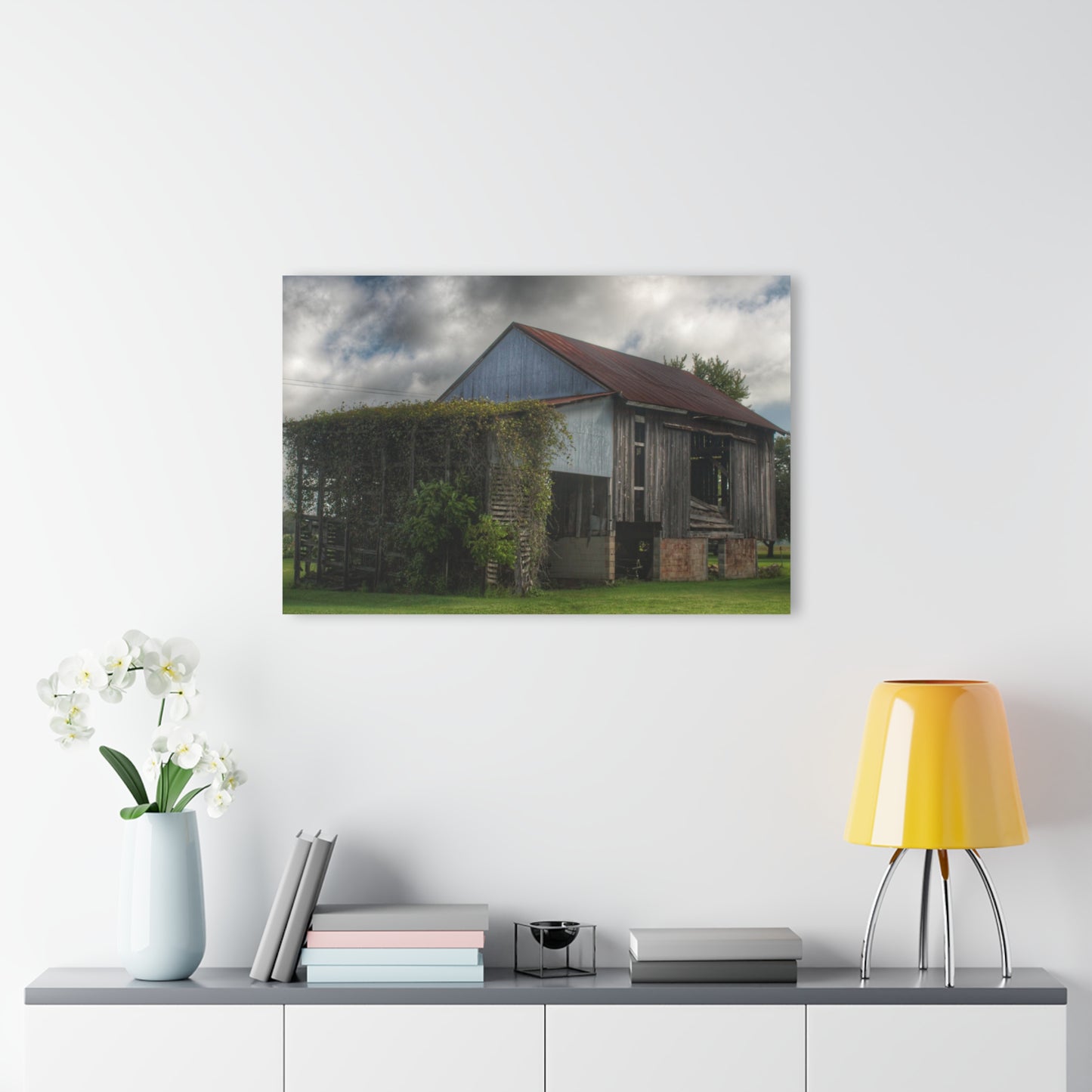 Barn Boutique Modern Farmhouse Acrylic Wall Print| Pergola Barn