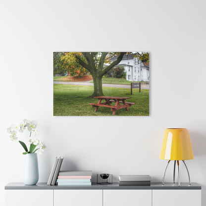 U R There Photography Picnic in the Park Rustic Farmhouse Acrylic Wall Print