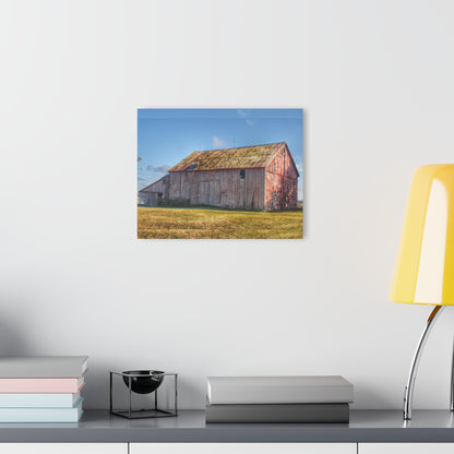 U R There Photography Fargo Road Saltbox Rustic Farmhouse Acrylic Wall Print