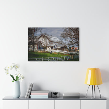 U R There Photography Henderson Whites Rustic Farmhouse Acrylic Wall Print