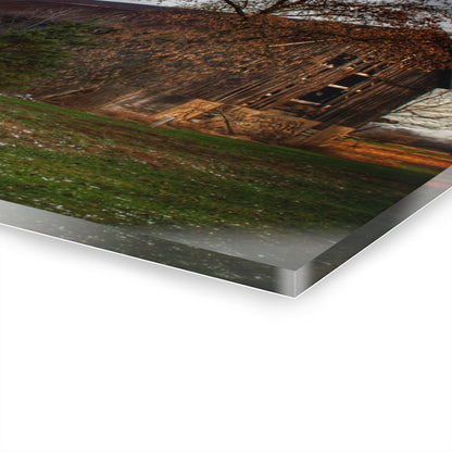 U R There Photography Melvin Grey Rustic Farmhouse Acrylic Wall Print