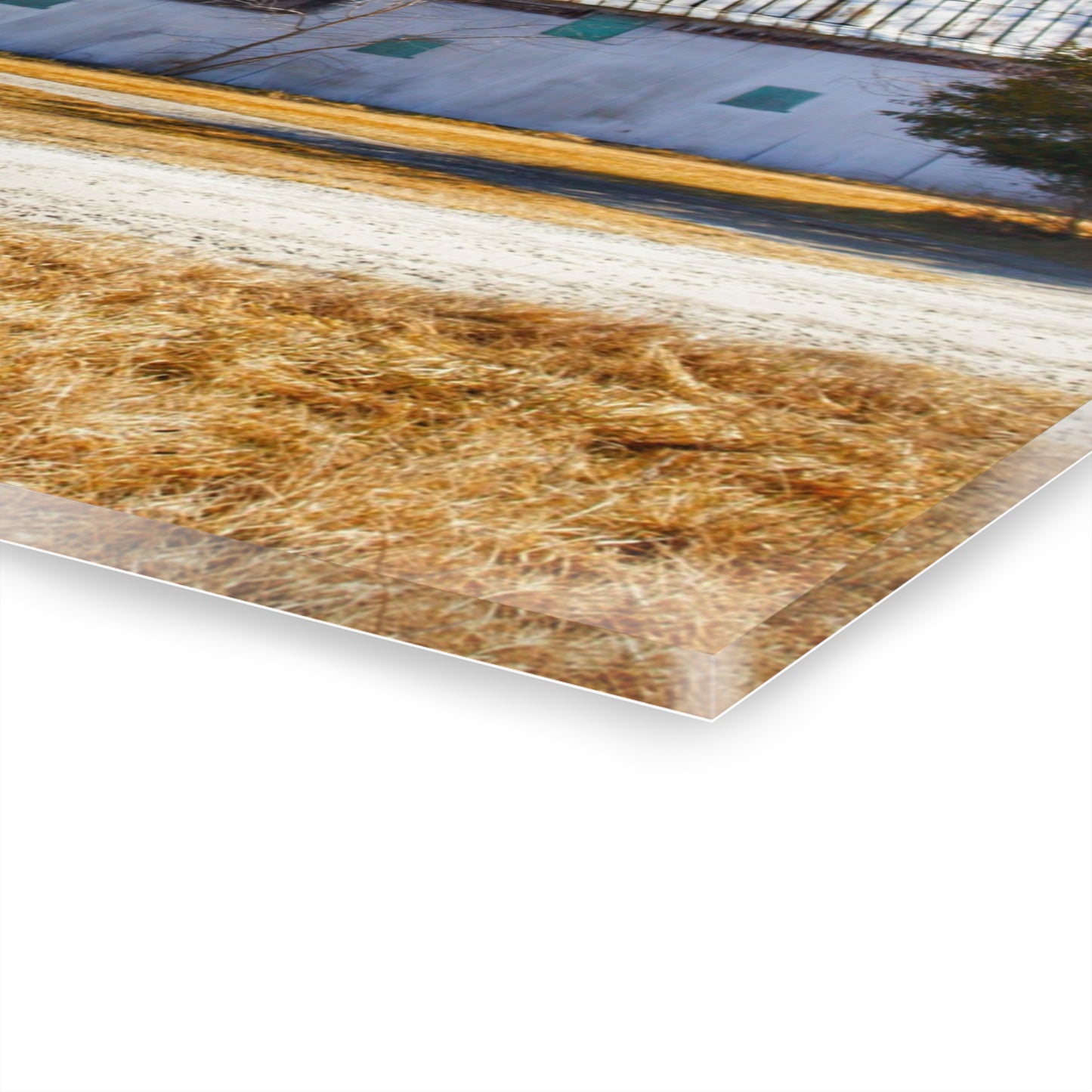 U R There Photography Indian Trail Rusted Reds II Rustic Farmhouse Acrylic Wall Print