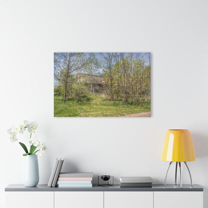 U R There Photography Bishop Road Grey I Rustic Farmhouse Acrylic Wall Print