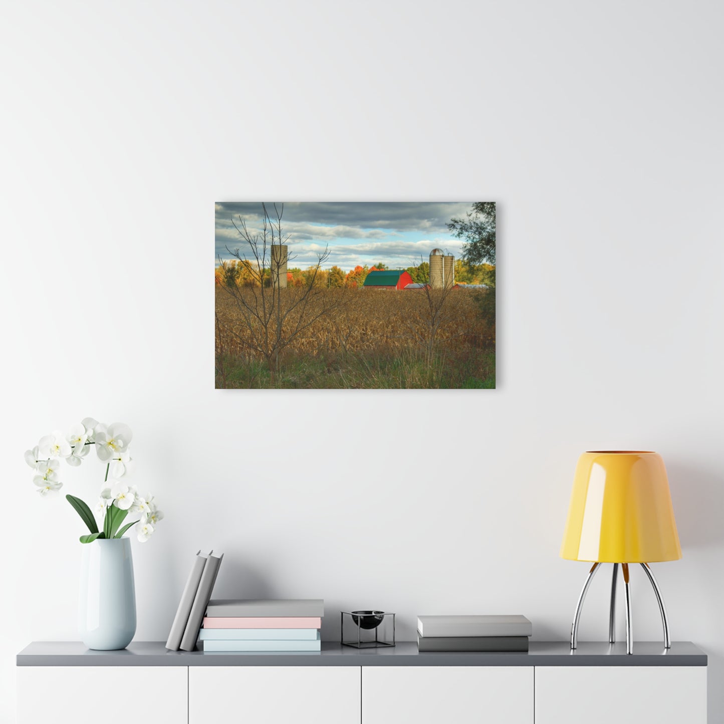 U R There Photography Beyond the Harvest Corn II Rustic Farmhouse Acrylic Wall Print