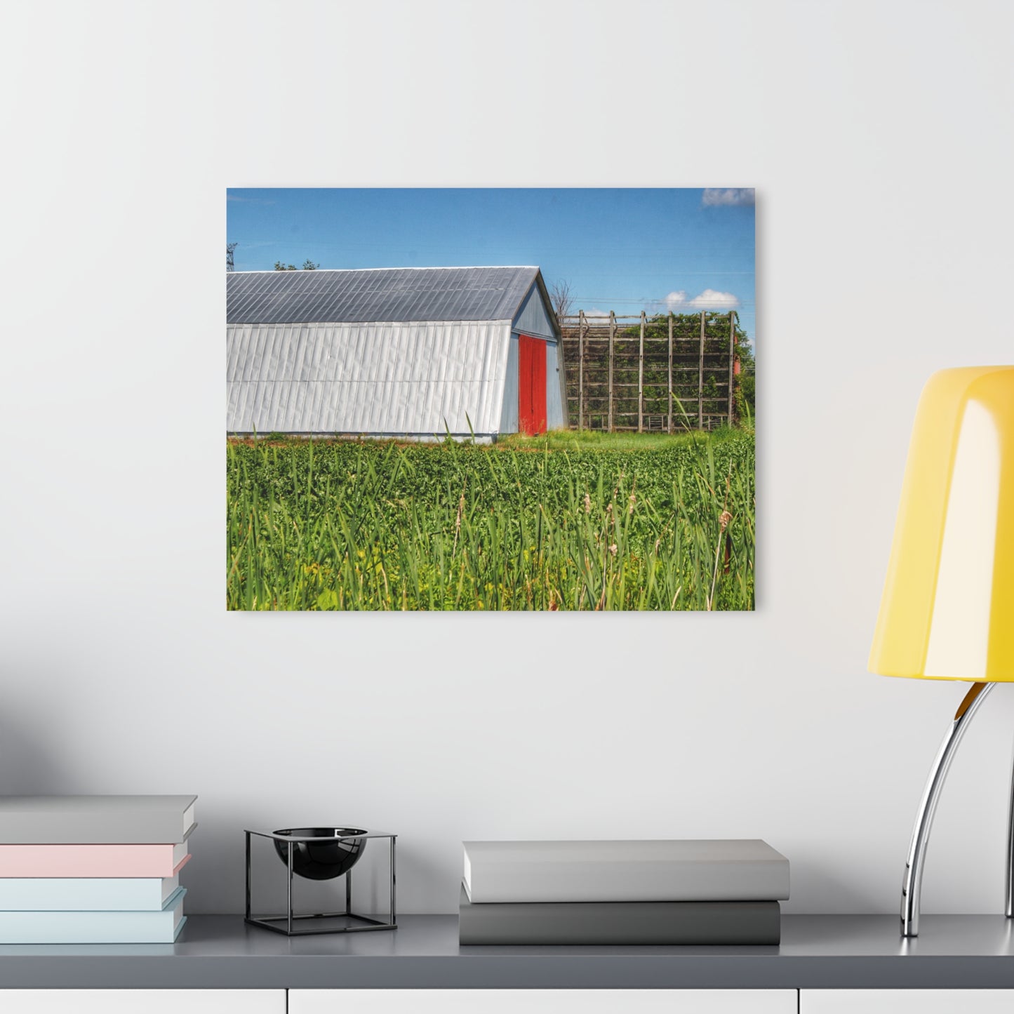 U R There Photography Montrose Farm II Rustic Farmhouse Acrylic Wall Print