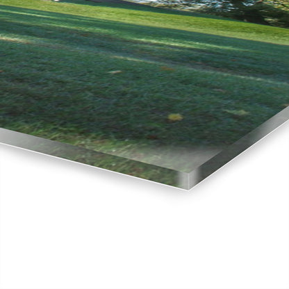 U R There Photography Five Lakes Red III Rustic Farmhouse Acrylic Wall Print