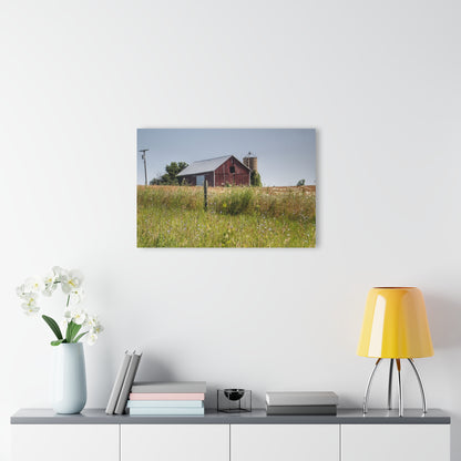 U R There Photography North Lake Pleasant Little Red I Rustic Farmhouse Acrylic Wall Print