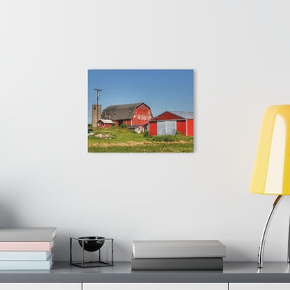 Barn Boutique Modern Farmhouse Acrylic Wall Print| Greenwood Road Red I