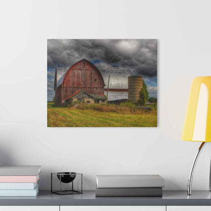 U R There Photography Valentine Road Red I Rustic Farmhouse Acrylic Wall Print