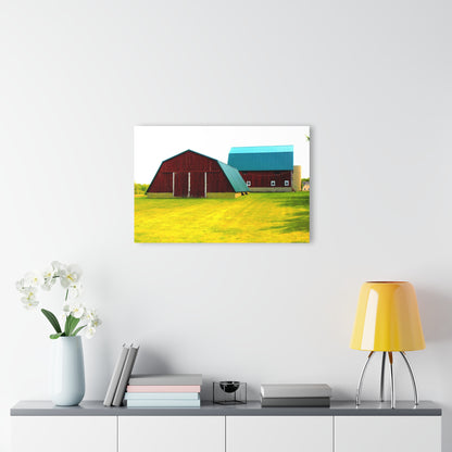 U R There Photography Baldwin Barn Brothers I Rustic Farmhouse Acrylic Wall Print