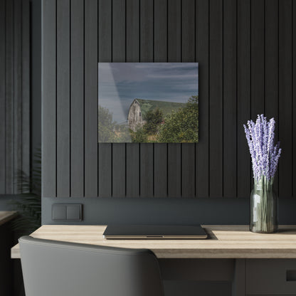 U R There Photography Hill Road Hidden Grey II Rustic Farmhouse Acrylic Wall Print