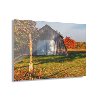 U R There Photography Cade Road Quonset Rustic Farmhouse Acrylic Wall Print