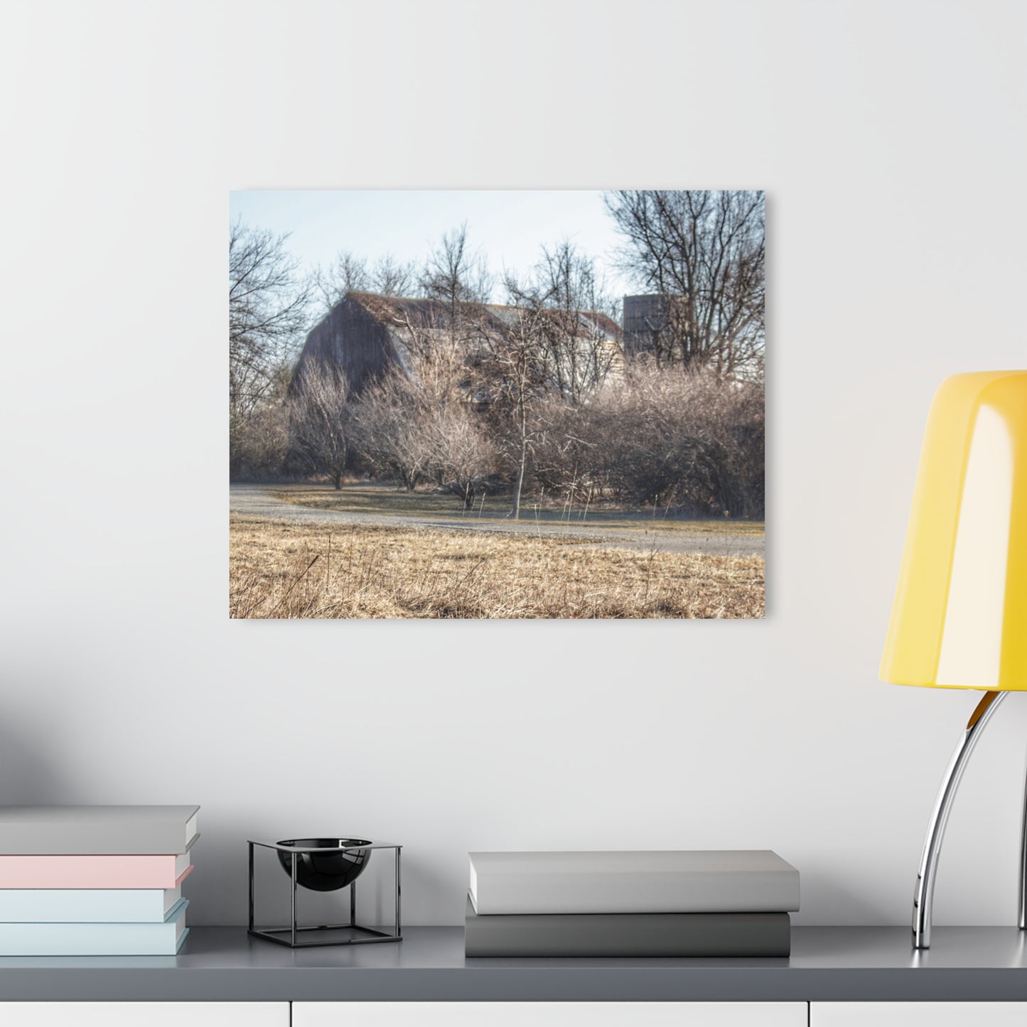 U R There Photography Weyer Road Hidden Rustic Farmhouse Acrylic Wall Print