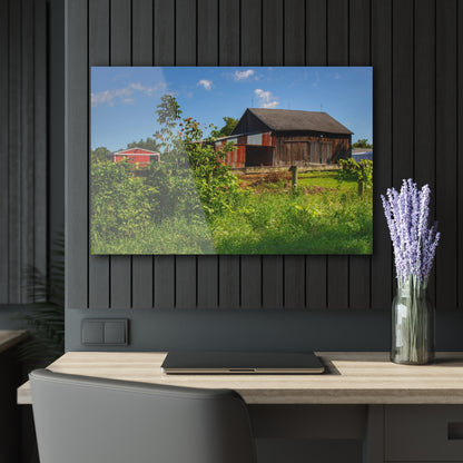 U R There Photography Beyond the Fence on Hunters Creek Rustic Farmhouse Acrylic Wall Print