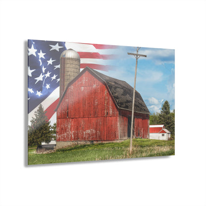 U R There Photography An American Farm I Rustic Farmhouse Acrylic Wall Print