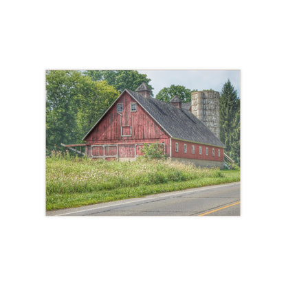 Barn Boutique Rustic Ceramic Wall Tile| Metamora Red I