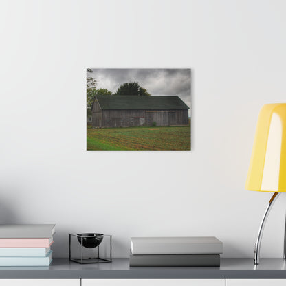 U R There Photography Weaver Road Grey Rustic Farmhouse Acrylic Wall Print