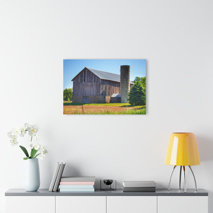 U R There Photography Gilford Grey III Rustic Farmhouse Acrylic Wall Print