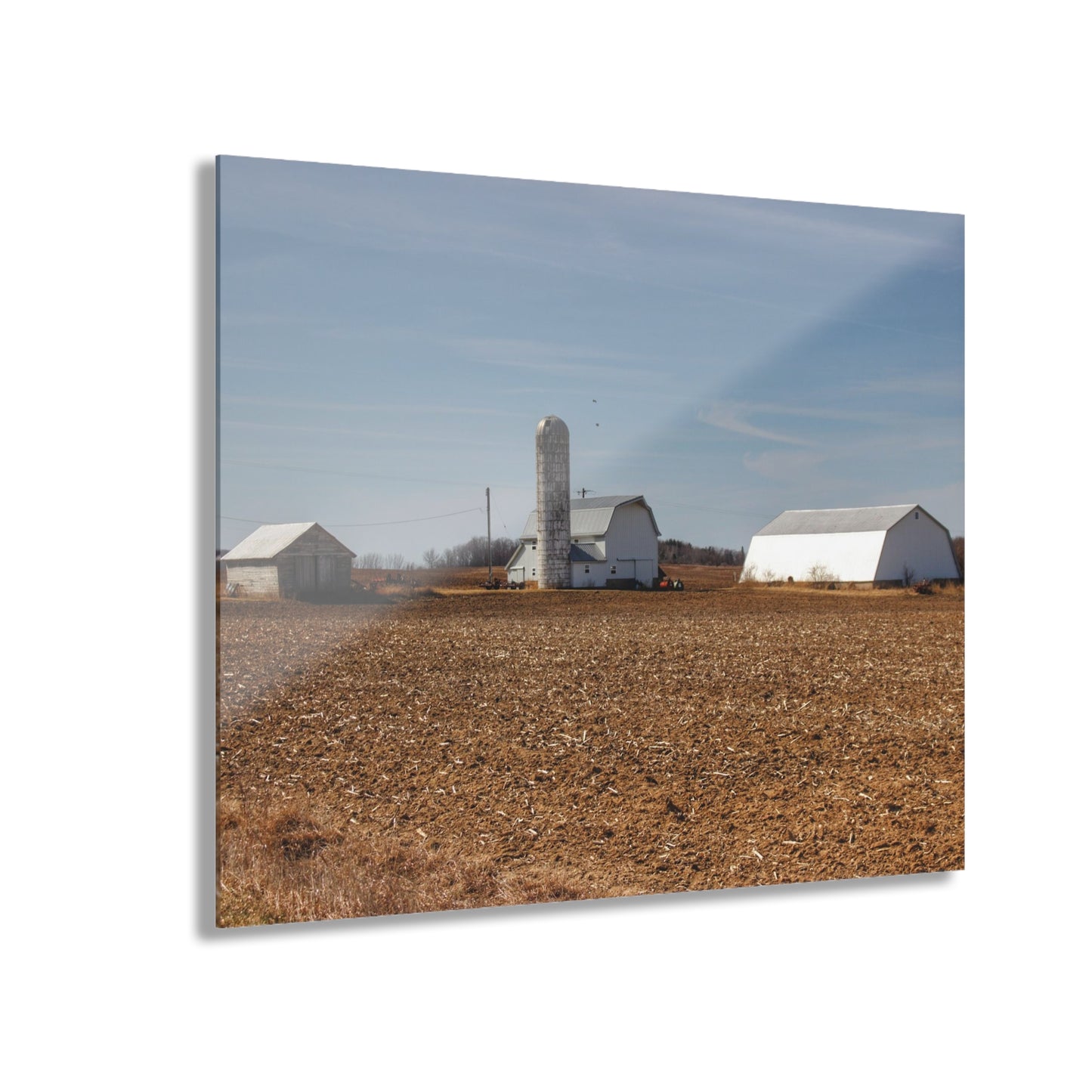 U R There Photography Colling Whites Rustic Farmhouse Acrylic Wall Print