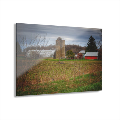 U R There Photography Fostoria Road Quonset Rustic Farmhouse Acrylic Wall Print