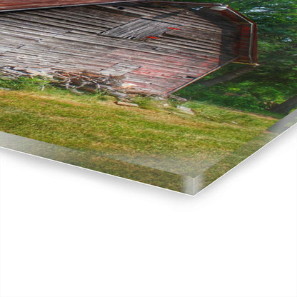 U R There Photography Roadside Grey Rustic Farmhouse Acrylic Wall Print