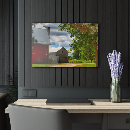 U R There Photography Hough Barn View Rustic Farmhouse Acrylic Wall Print