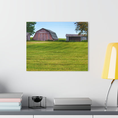 U R There Photography Cass City Elmwood Greys Rustic Farmhouse Acrylic Wall Print