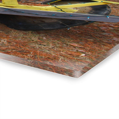 U R There Photography Hickory Place Yard Art II Rustic Farmhouse Acrylic Wall Print